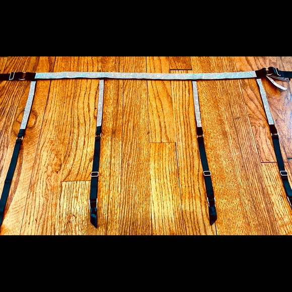 NWT Victoria’s Secret Shine Strap Garter Belt Size Small/Medium - Picture 2 of 3